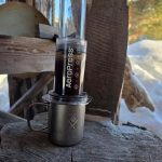 Aeropress Go Plus inc. Ti Camp Cup